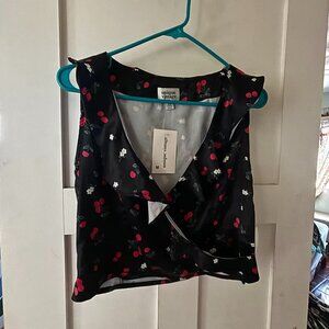 Cherry Crop Top